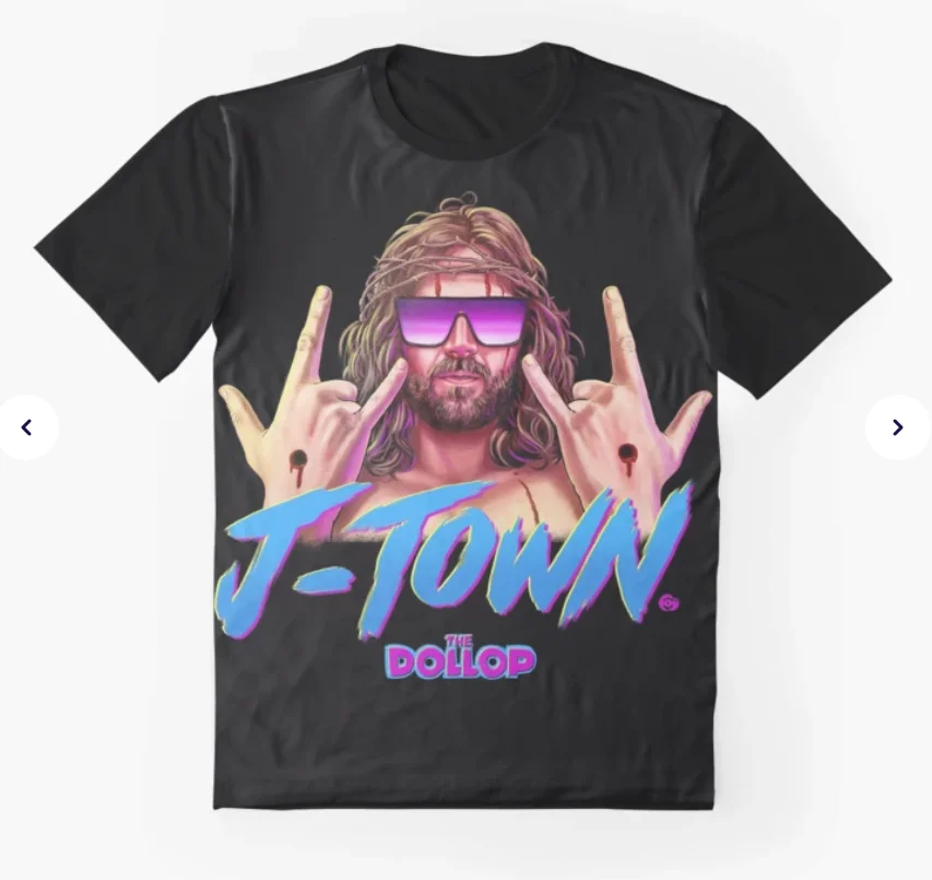 DOLLOP: J-TOWN Graphic T-Shirt