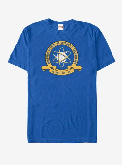 Extra Soft Marvel Spider-Man Midtown School Emblem T-Shirt