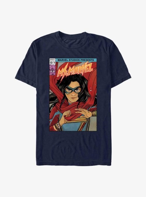 Marvel Ms. Marvel Comic Cover T-Shirt