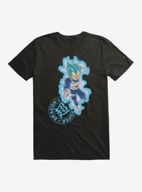 Dragon Ball Super Super Saiyan Blue Vegeta T-Shirt