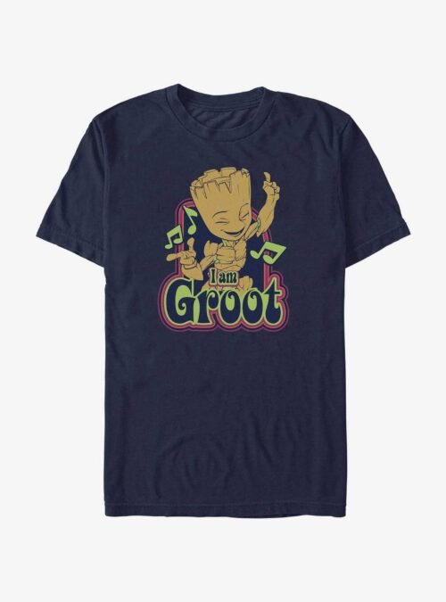 Marvel Guardians of the Galaxy Dancing With Groot T-Shirt