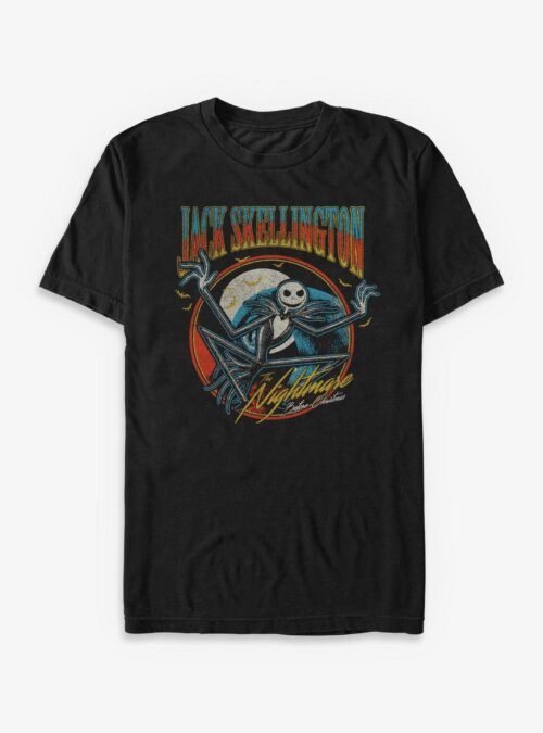 Disney The Nightmare Before Christmas Jack Circle - Black