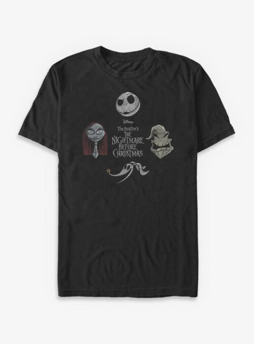 Disney The Nightmare Before Christmas Heads Up - Black