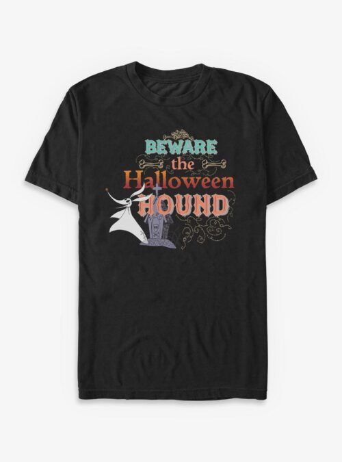 Disney The Nightmare Before Christmas Beware Of Zero - Black