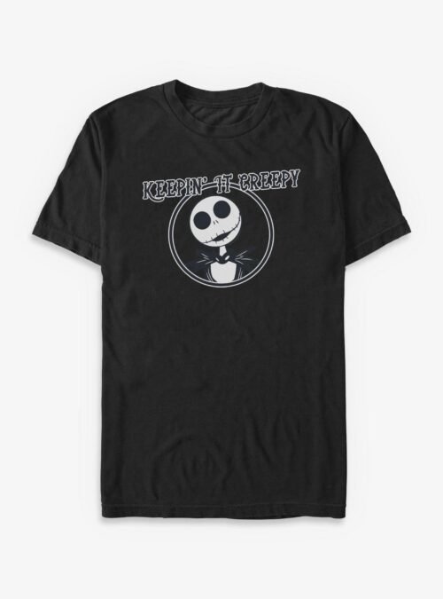Disney The Nightmare Before Christmas Jack Keepin It Creepy - Black