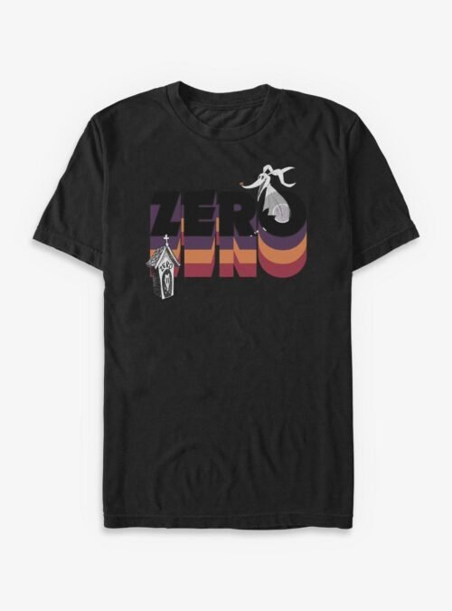 Disney The Nightmare Before Christmas Zero Retro Highlight - Black