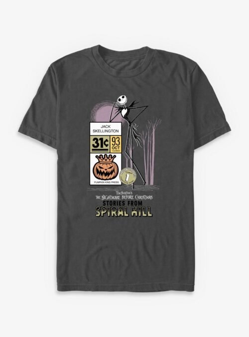 Disney The Nightmare Before Christmas King Press - Charcoal