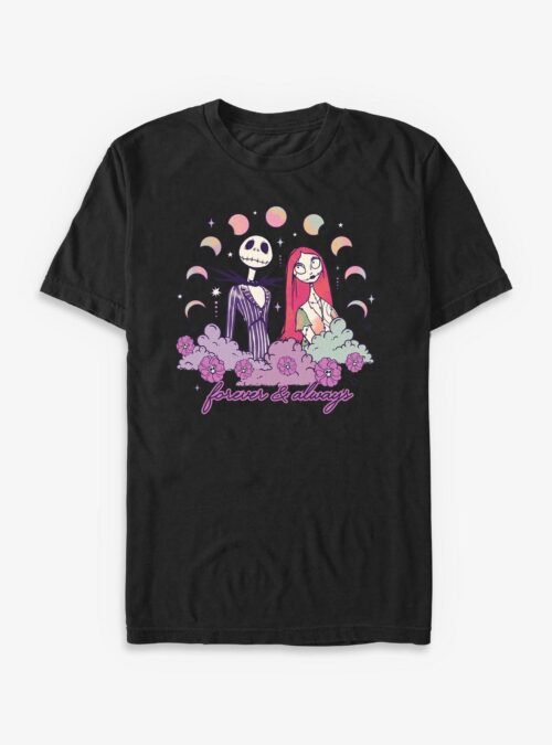 Disney The Nightmare Before Christmas Sally & Jack Moons - Black
