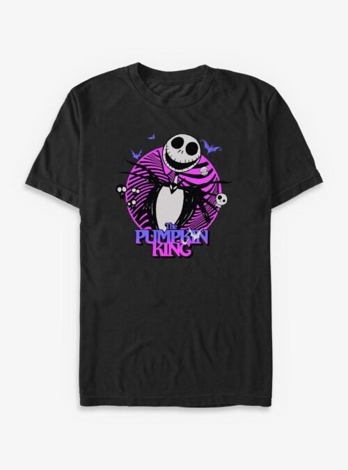 Disney The Nightmare Before Christmas Pumpkin King Jack - Black