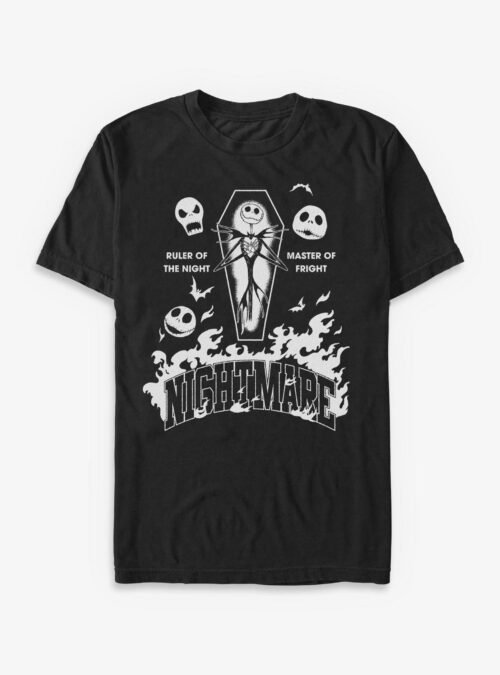 Disney The Nightmare Before Christmas Jack Ruler Of The Night - Black