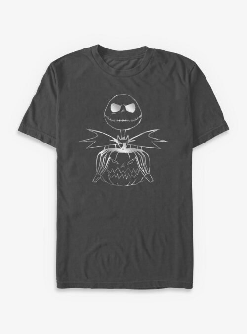 Disney The Nightmare Before Christmas Jack Pumpkin Sketch - Charcoal