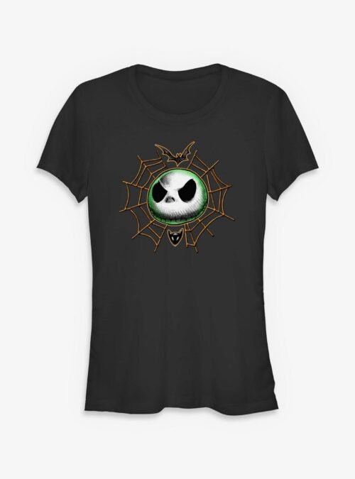 Disney The Nightmare Before Christmas Jack Spider Web - Black