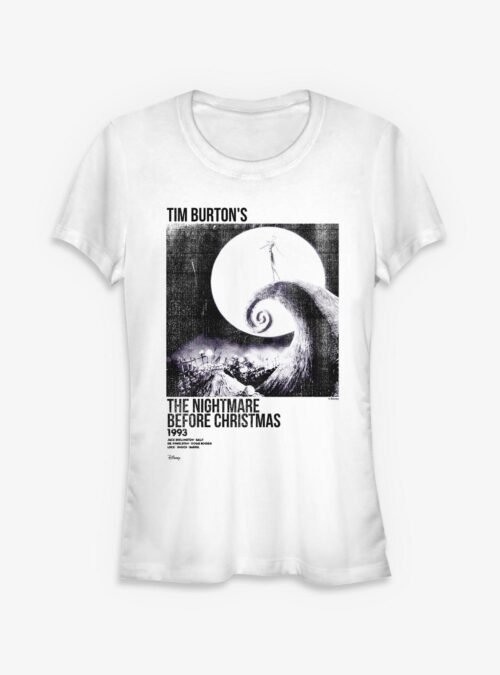 Disney The Nightmare Before Christmas Ink Rolled Poster - White