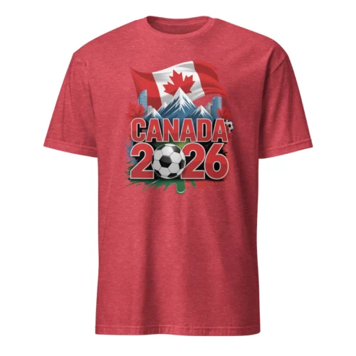 2026 World Cup Soccer T-Shirt - Canada