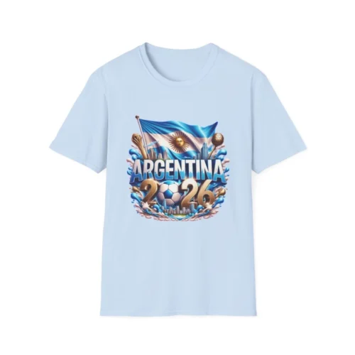 2026 World Cup Soccer T-Shirt - Argentina Style 2