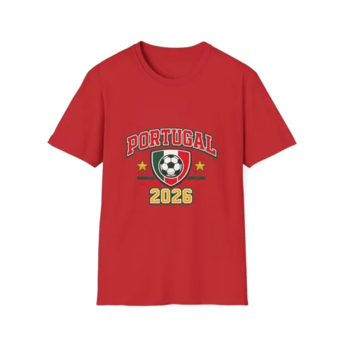 2026 World Cup Soccer T-Shirt - Portugal Style 2