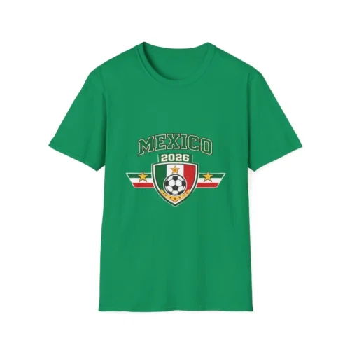 2026 World Cup Soccer T-Shirt - Mexico Style 2