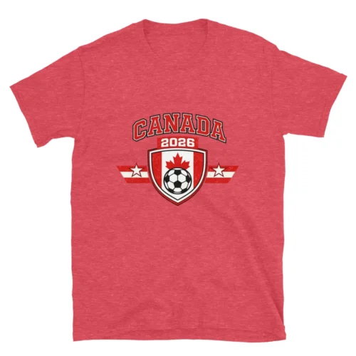 2026 World Cup Soccer T-Shirt - Canada Style 2