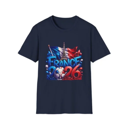2026 World Cup Soccer T-Shirt - France Style 2