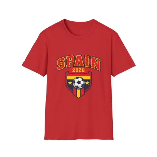 2026 World Cup Soccer T-Shirt - Spain