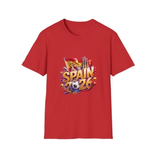 2026 World Cup Soccer T-Shirt - Spain Style 2
